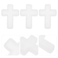 thumbnail image 3 of 10 moldes de silicona para colgantes de cruz, para llaveros, manualidades, joyas y collares., 3 of 8