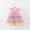 Pink, variant on 3-24Months Dress Toddler Girls Summer Sleeveless Gradual Change Flying Sleeve Sweet Cake Mesh Dress Sundress Dresss