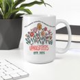 thumbnail image 3 of Upholsterer Mug – Personalized Ceramic Coffee Cup 11oz 15oz – Great Gift for Fabric Specialists – Nature-Inspired with Custom Name Option, 3 of 6