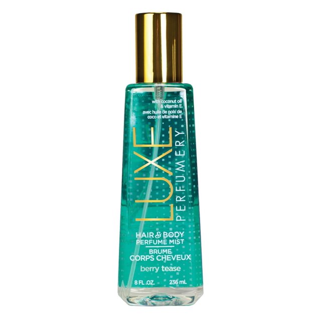Perfume Mist Luxe Perfumery Berry Tease 236 ml para cabello y cuerpo
