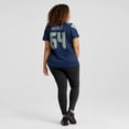 thumbnail image 7 of Women's Nike Christian Haynes  College Navy Seattle Seahawks Team Game Jersey, 7 of 7