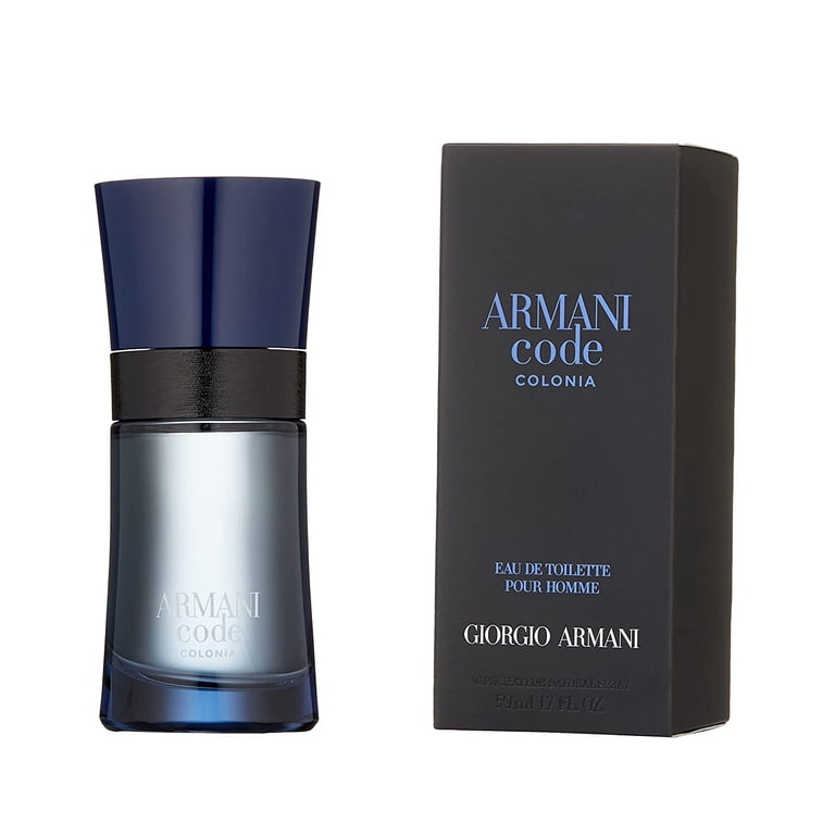 Giorgio Armani Code Colonia Perfume, Amber Scented Eau De Toilette