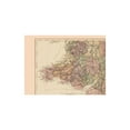 thumbnail image 3 of Historic Map - United Kingdom - Black 1867 - 31.34 x 23 - Vintage Wall Art, 3 of 5