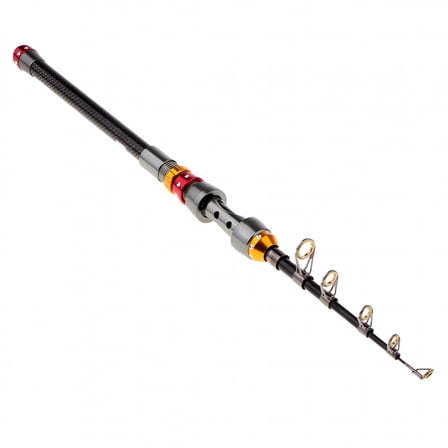 BESTSKY Telescopic Fishing Rod Carbon Rod Saltwater Fishing 7ft-10ft - 2.1m