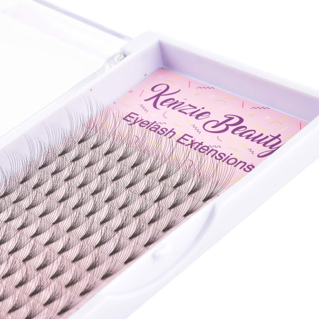 Extensiones de pestañas Kenzie Beauty Russian Volume 10D 0.07 D Curl