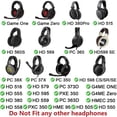 thumbnail image 2 of SOULWIT Ear Pads for Sennheiser HD599/HD598/SE/CS/SR/HD595/HD569/HD560S/Game Zero/G4ME Zero, Earpads Cushions for PC37X/PC38X/PC350/PXC350/PXE350/PC360/HD380/HD380-Pro - Cooling Gel Coffee, 2 of 6