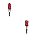 thumbnail image 3 of Wisewang Bit Holder 6.35mm Screwdriver Extension Rod Bar Quick Change Repair Fixing Socket Extender Drill Adapter with Driver Red 2Set, 3 of 6