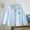 Light Blue, variant on Bnwani Long Sleeve Toddler Shirts Plain Hooded Sunscreen Thin Tops 24 Months