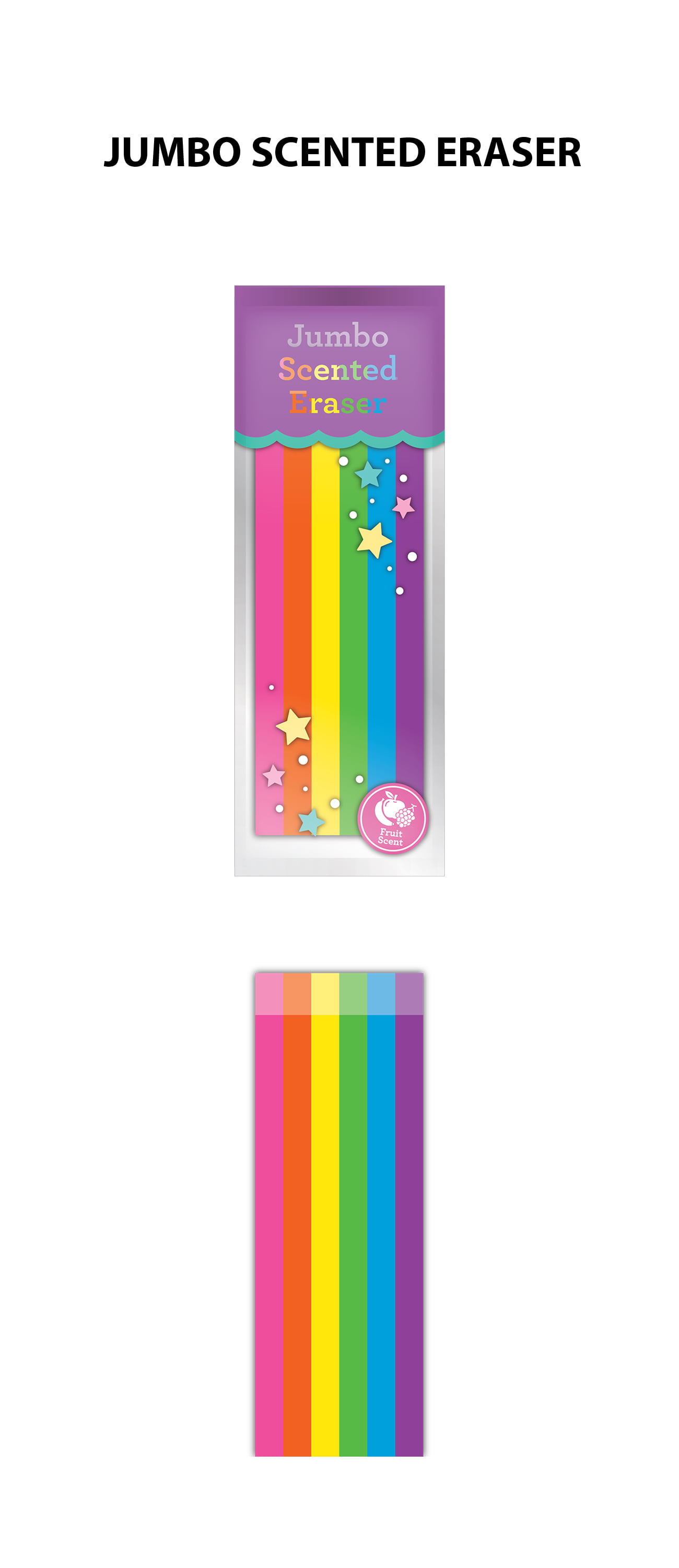 Includes Pencils Journals Rabbit Happy Pack Rainbow Unicorn Set Eraser and Sharpener Mr