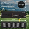 thumbnail image 3 of Golf Putting Practice Training aid,Perfect Perfect Practice Golf Putting Soft silicone mat 3 Pieces in 1Set with Putting arc Black, 3 of 6