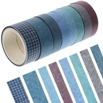 Supvox 8 Rolls Per Set Kawaii Washi Tape Purple Decorative Party Supplies Handmade Crafts