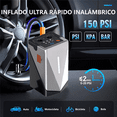 thumbnail image 4 of Arrancador De Batería De Auto Con Compresor De Aire 150psi gris, 4 of 5