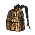 thumbnail image 2 of Lsque Western Cowboy Golden Retriever Classic Casual Backpack - Large Capacity Water-Resistant Backpack for School, Work, Travel, and Outdoor Activities, 2 of 8