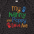 thumbnail image 4 of Inktastic Nanny and Poppy Love Me Grandkid Boys or Girls Baby Bodysuit, 4 of 5