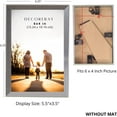 thumbnail image 3 of Decorebay Home Aluminum Single Photo Display Picture Frames - GOLD BLACK SILVER, 3 of 4