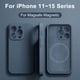 thumbnail image 2 of Liquid Silicone For Magsafe Magnetic Case For iPhone 15 14 12 11 13 Pro Max 14 15 Plus Wireless Charging Cover Phone Accessories, 2 of 5