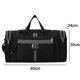 thumbnail image 2 of Bolsa de viaje portátil plegable de gran capacidad, bolsa de viaje larga y corta, antisalpicaduras de agua, 2 of 5