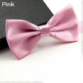 thumbnail image 4 of Men Classic Solid Color Bowtie Necktie Tuxedo Wedding Party Adjustable Bow Tie, 4 of 5