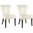 thumbnail image 2 of SAFAVIEH Jappic Glam Upholstered Curved Side Chair, Set of 2, 2 of 5