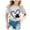 White, variant on Godom Short Sleeve Shirt for Girls Quick Dry T-Shirts Summer Cute T Shirts