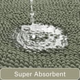 thumbnail image 4 of Juego de alfombras de baño LOCHAS, suaves y antideslizantes, 2 piezas, 4 of 8