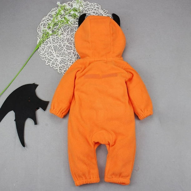 Mamelucos Con Capucha Para Bebé, Calabaza De Halloween Para Bebés