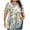 Z1-Multicolor-womens plus size tops, variant on Yourumao Women's Plus Size Tunic Tops Floral Crisscross V Neck Tops Loose Short Sleeve Tunics Summer Dressy Casual Tshirts for Going Out Multicolor XXXXL