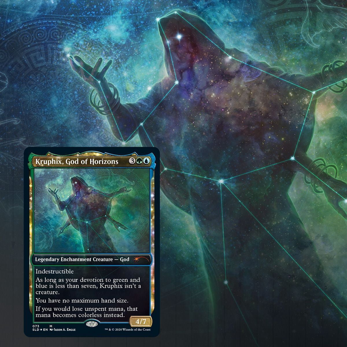 Magic: The Gathering TCG - Secret Lair Drop Series - Theros Stargazing: Volume II - Thassa [Card Game, 2 Players]