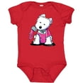 thumbnail image 3 of Inktastic Material Girl Westie Dog Girls Baby Bodysuit, 3 of 5
