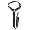 thumbnail image 3 of Bobasndm Dog Cat Safety Seat Belt Strap, Car Headrest Restraint Adjustable Nylon Fabric Dog Restraints Vehicle Seatbelts Harness in Vehicle Travel Daily Use, 3 of 8