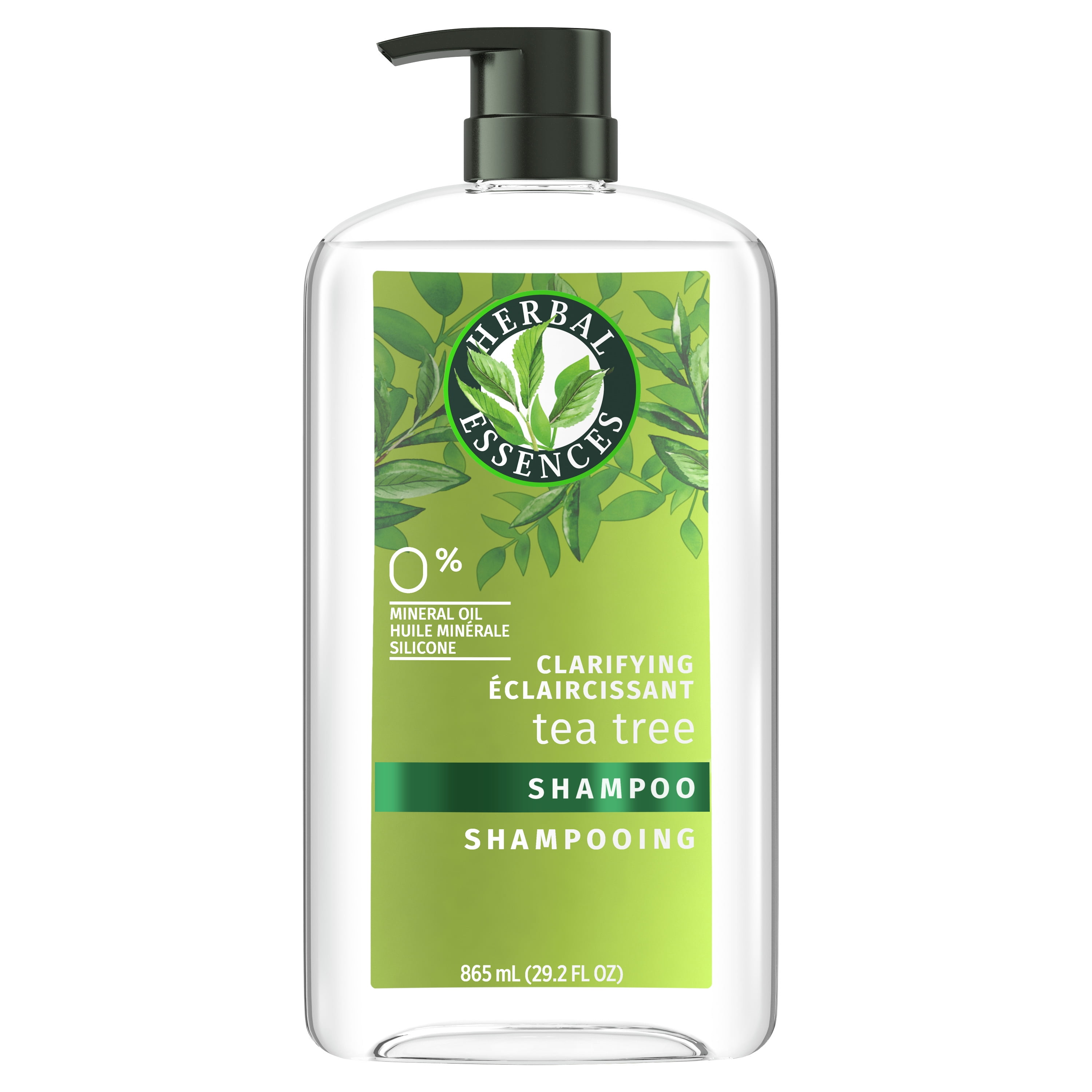 begå vil beslutte imod Herbal Essences Clarifying Shampoo, Tea Tree, 29.2 fl oz - Walmart.com
