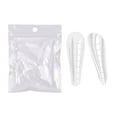 thumbnail image 2 of 60Pcs Fake Nails Quick Building Removable Harmless Allergy Free Ultra-Thin Extend Nail Plastic Transparent Nail Mold Tips Manicure Designs for Nail Salon, 2 of 8