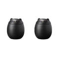 thumbnail image 1 of Injueey Ceramic Canisters 500ml Ceramic Urn for Cat Memory Ashes Box Keepsakes Negro 2piezas, 1 of 1