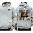 Outlaw For Presiident christmas Cowboy 2024 . Election 2024. Western