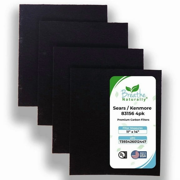 Sears / Kenmore 83156 Replacement Carbon Pre-Filter 4pk - 83156, 83250 and 85250