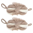 thumbnail image 4 of 2Pcs Practical Long Shower Ball Lovely Supple Bath Flower Foaming Bath Ball, 4 of 6