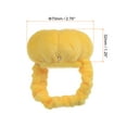 thumbnail image 2 of Unique Bargains Coussinets de Poignet avec Sangle Élastique Réglable, Jaune, 2 of 6