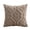 B004- Coffee, variant on Faux Throw Pillow, 18X18 In, White Couch Cover, Living Room Decor, Fireplace Decorations for Living Room, Cream Woven, 1 Pc