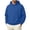 Dark Blue Sweatshirts, variant on Mens Classic Big and Tall Hoodies Solid Hooded Sweatshirts Daily Casual Pullover Basic Gym Golf Long Sleeve Fall Tops S-4XL