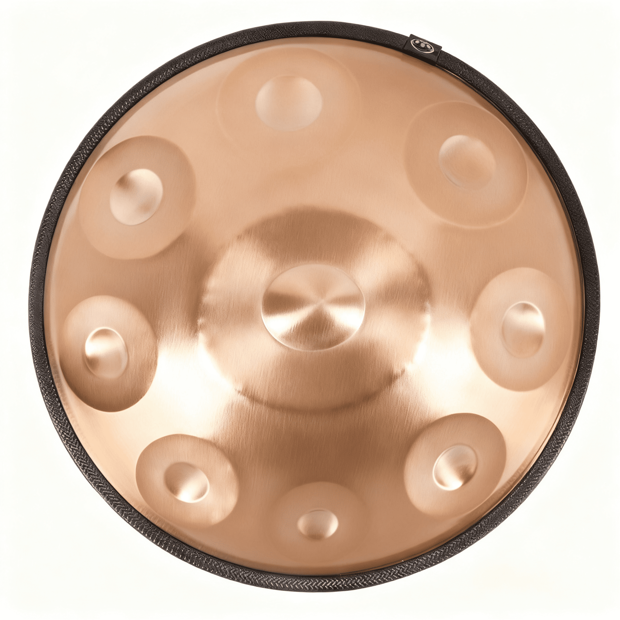 9 Notes Gold Solid Color Handpan Drum Steel Percussion Instrument