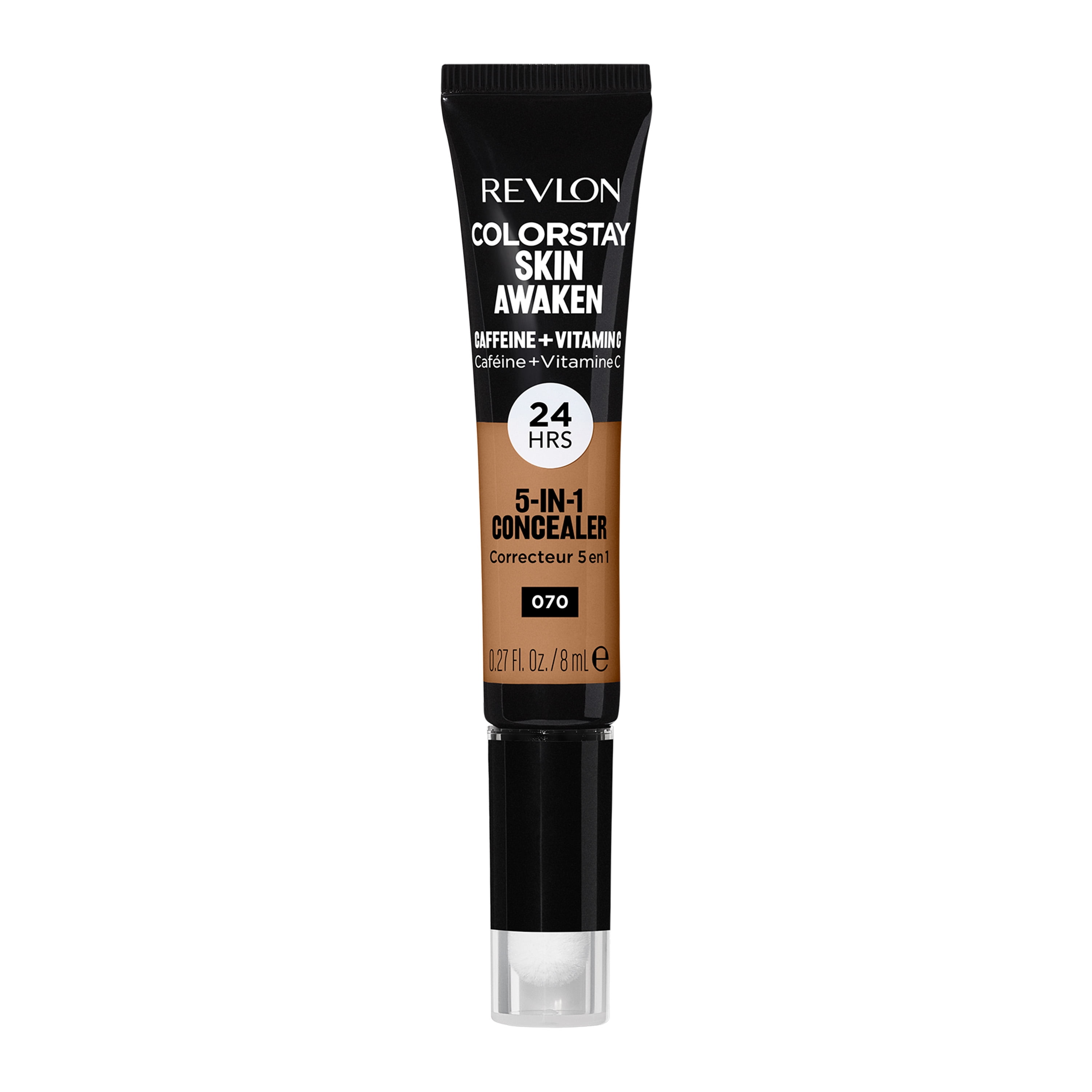 Revlon ColorStay Skin Awaken Concealer, 070 Nutmeg, 0.27 fl oz
