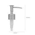 thumbnail image 2 of 2 PCS Soap Dispenser Lids Stainless Steel Rust Proof Lotion Dispenser Pump Insert For Bottle, 2 of 6