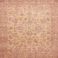 thumbnail image 1 of Ahgly Company Indoor Square Abstract Orange Abstract Area Rugs, 3' Square, 1 of 6