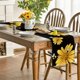 thumbnail image 4 of Camino de mesa de verano con diseño de abeja y girasol, flores de primavera de temporada, decoración para mesa de comedor de cocina y fiesta en el hogar., 4 of 7