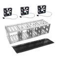 thumbnail image 1 of Weiweiguan 1 Set Hard Drive Cage 12/16-layer Shockproof Expansion Rack Multi-layer External Hard Drive Cage, 1 of 6