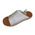 thumbnail image 2 of Sandalias planas con punta abierta para mujer, sandalias cómodas, informales, cómodas, para playa Wmkox8yii hj789, 2 of 8
