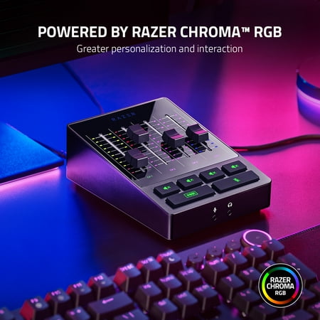 Razer - Audio Mixer for Broadcasting and Streaming - Black