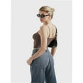 thumbnail image 7 of Women’s Sexy Square Neck Tank Top Spaghetti Strap Trendy Going out Basic Cami Shirt, 7 of 7