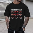 thumbnail image 2 of Mens Golf Polo Shirts Patriotic Farm Tractor Short Sleeve Mens Sprimg Clothing,Black,M, 2 of 4