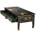 thumbnail image 3 of Oriental Furniture Black Lacquer Coffee Table - Landscape, 3 of 6